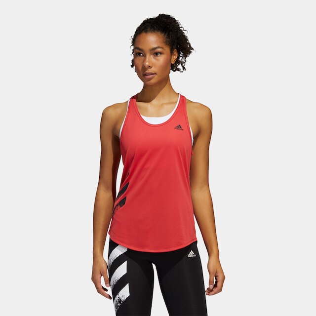 Regata Adidas Run It Feminina - Vermelho é boa?