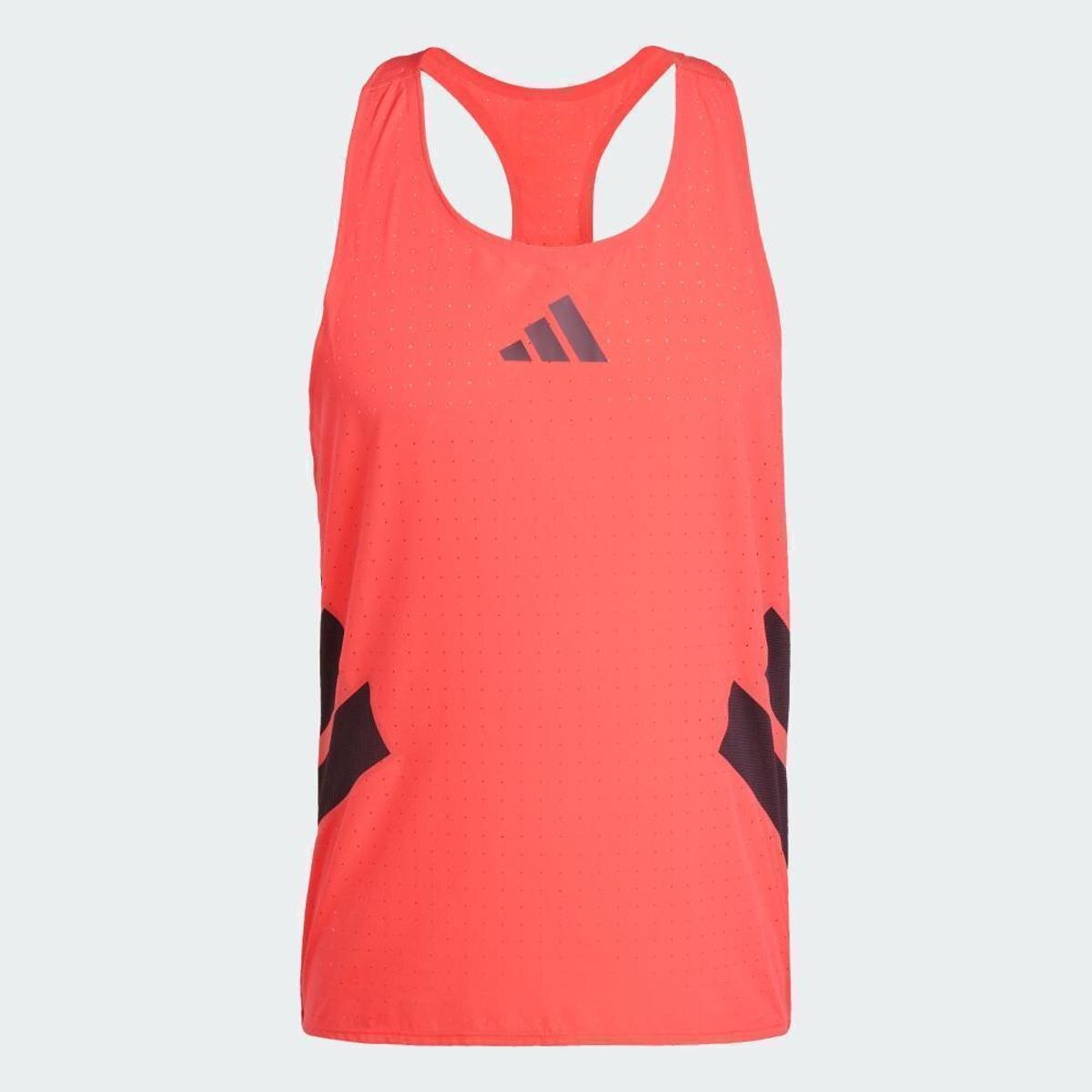 Regata Adizero Road to Records Adidas - Vermelho | Netshoes