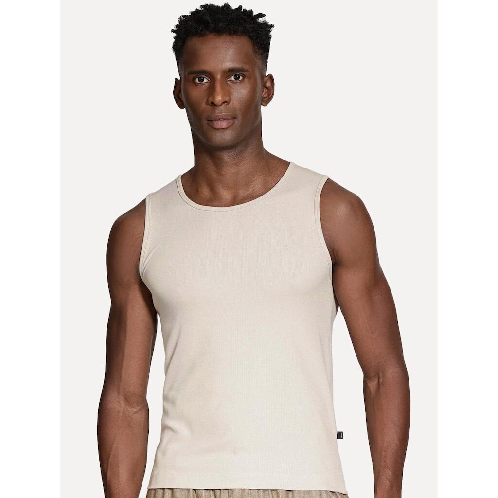Regata Aramis Masculina Regular Comfort Ribana Lisa Areia