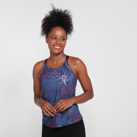 Regata Área Sports Pally Feminina - Marinho Menor preço em Regata Área Sports Pally Feminina - Marinho