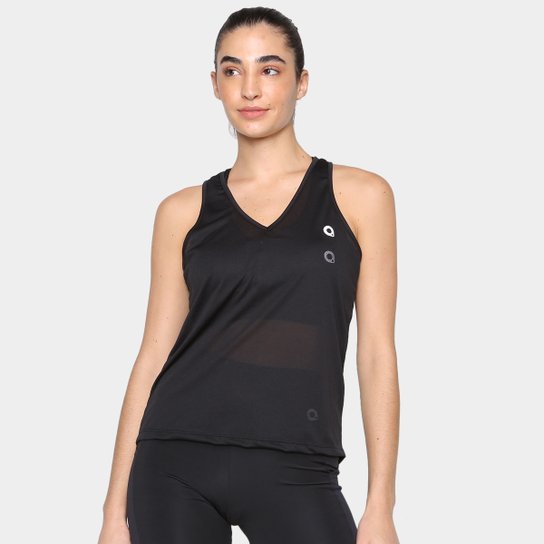 Regata Área Sports Tonic Feminina - Preto Menor preço em Regata Área Sports Tonic Feminina - Preto