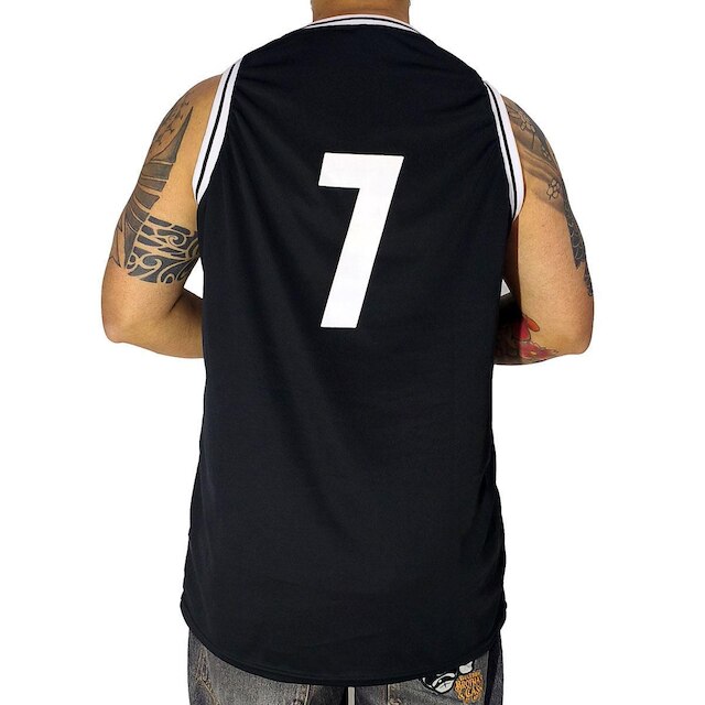 Regata Basquete M10 Brooklyn 7 Preto Aero Dry