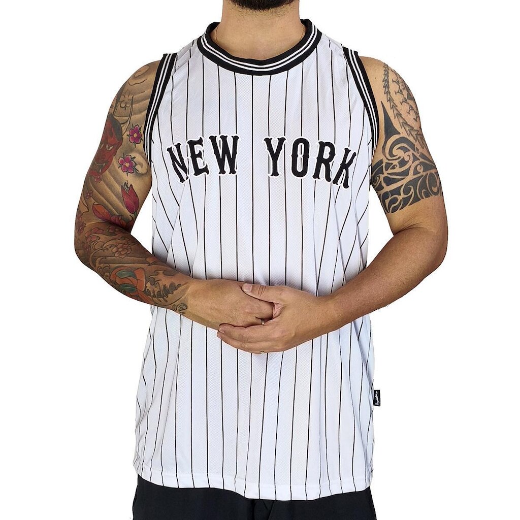 Regata Basquete M10 Classic New York Branco