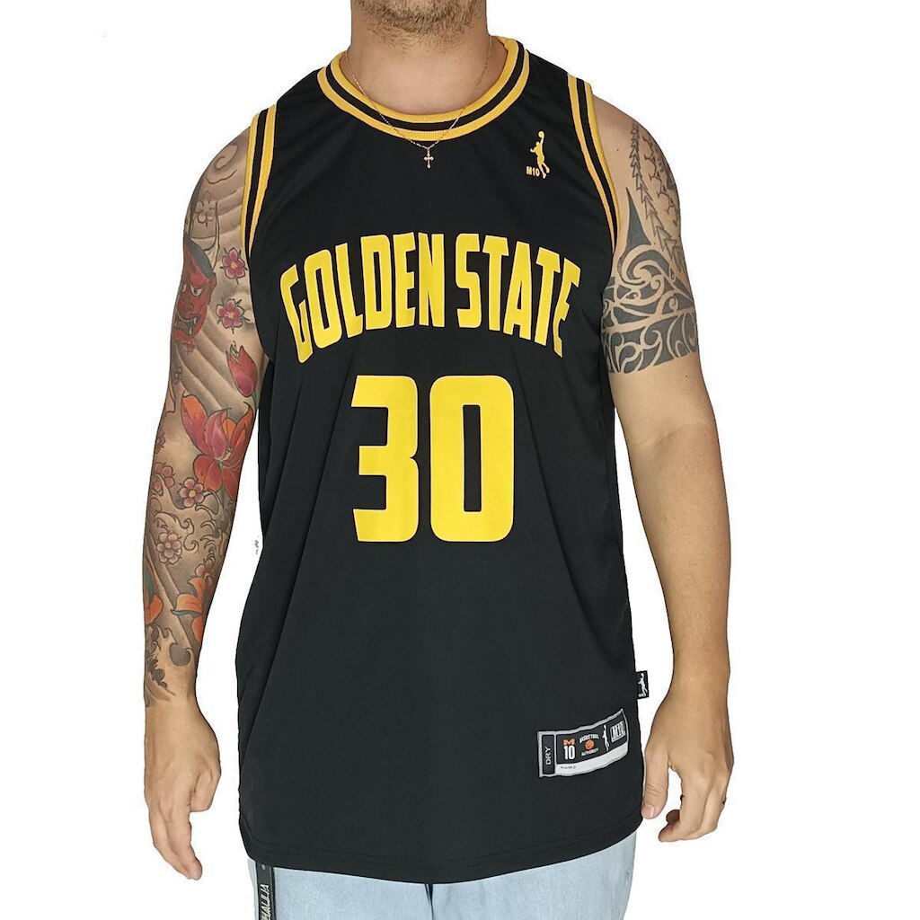Regata Basquete M10 Golden State 30