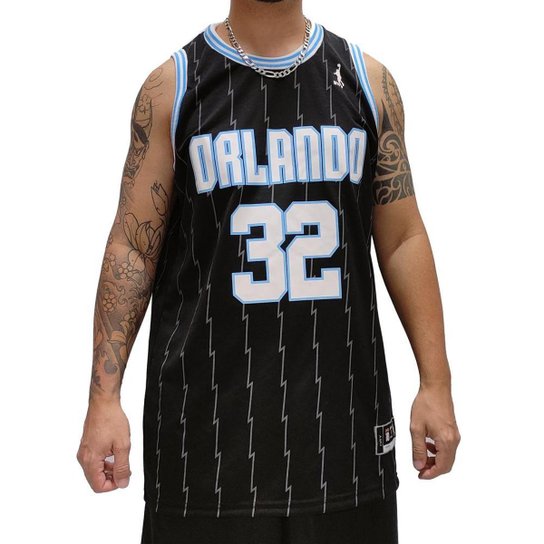 Regata Basquete M10 Orlando 32 - Preto Menor preço em Regata Basquete M10 Orlando 32 - Preto