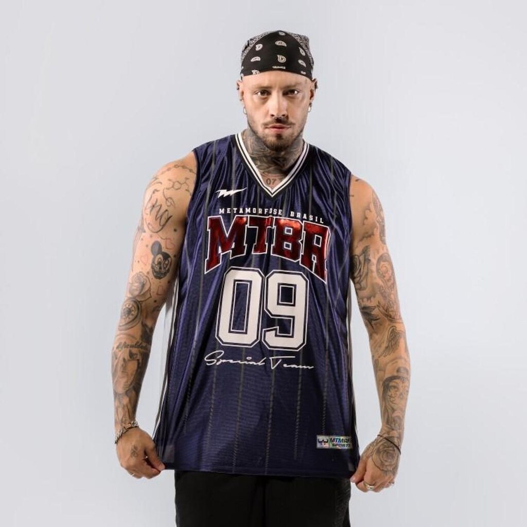 Regata Basqueteira PRO Hollywood Brilhosa
