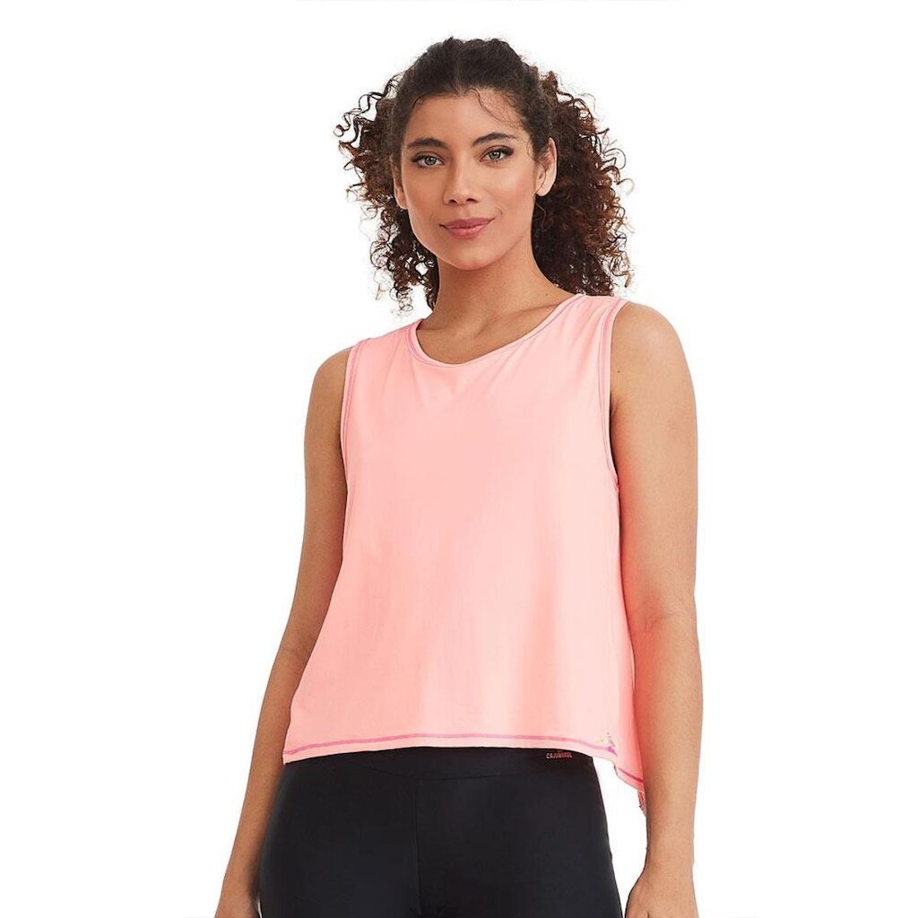 Regata Caju Brasil Cool Rosa Feminina
