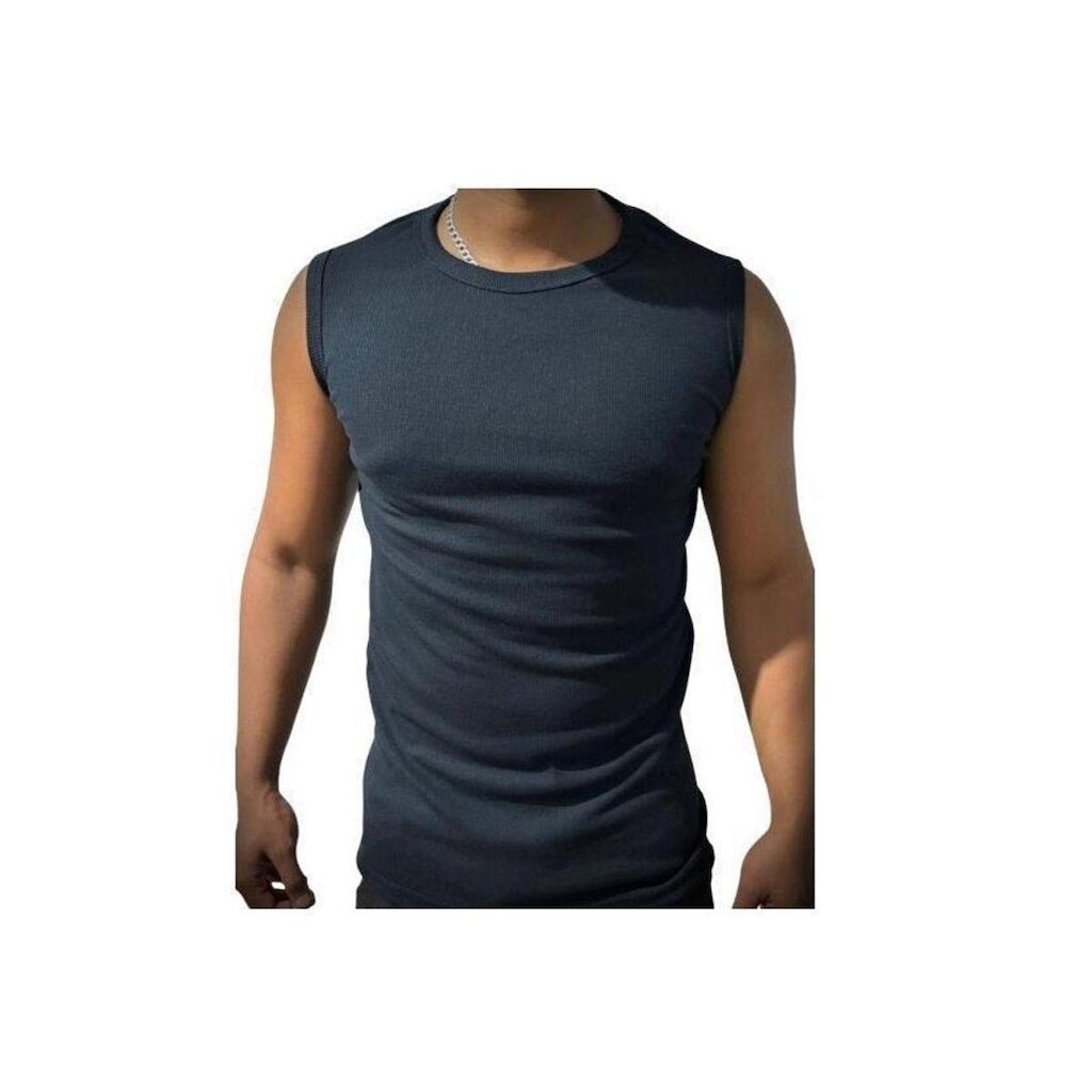 Regata Canelada Slim Masculina Americana