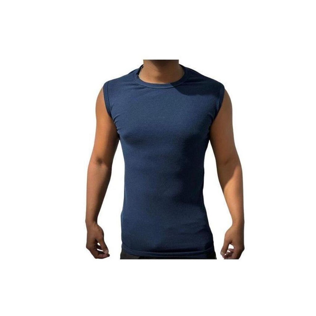 Regata Canelada Slim Masculina Americana