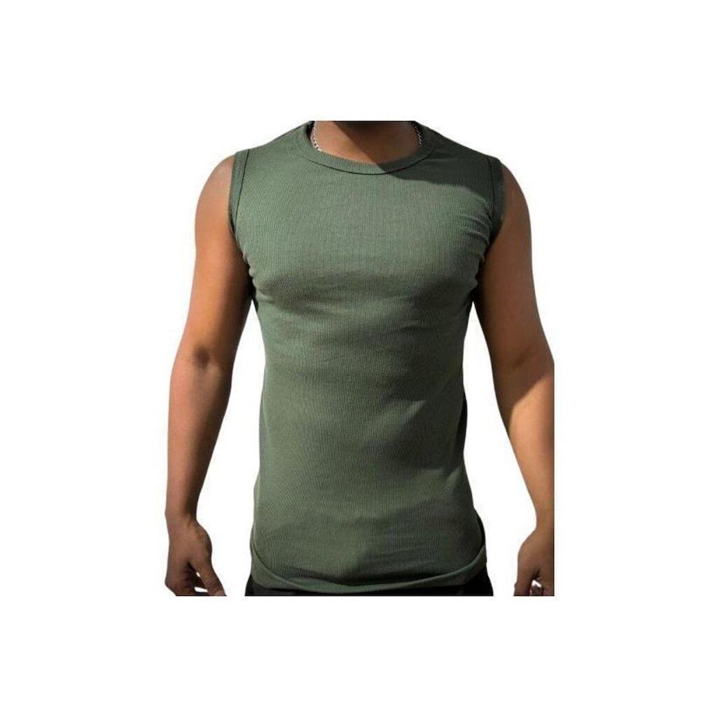 Regata Canelada Slim Masculina Americana