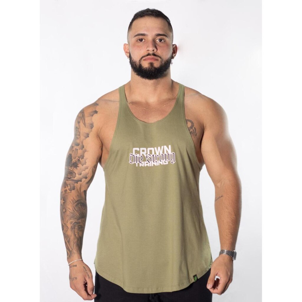 Regata Cavada Crown Masculina Toque Suave