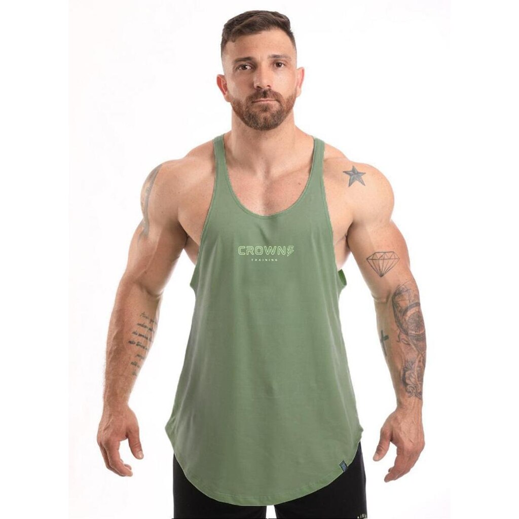 Regata Cavada Masculina Verde Militar