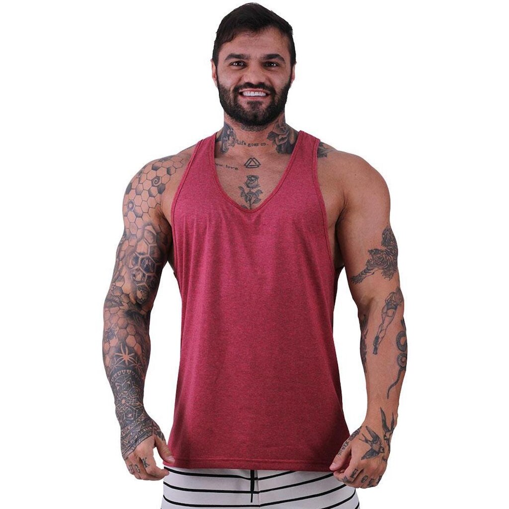 Regata Cavada MXD Conceito Lisa Sem Estampas