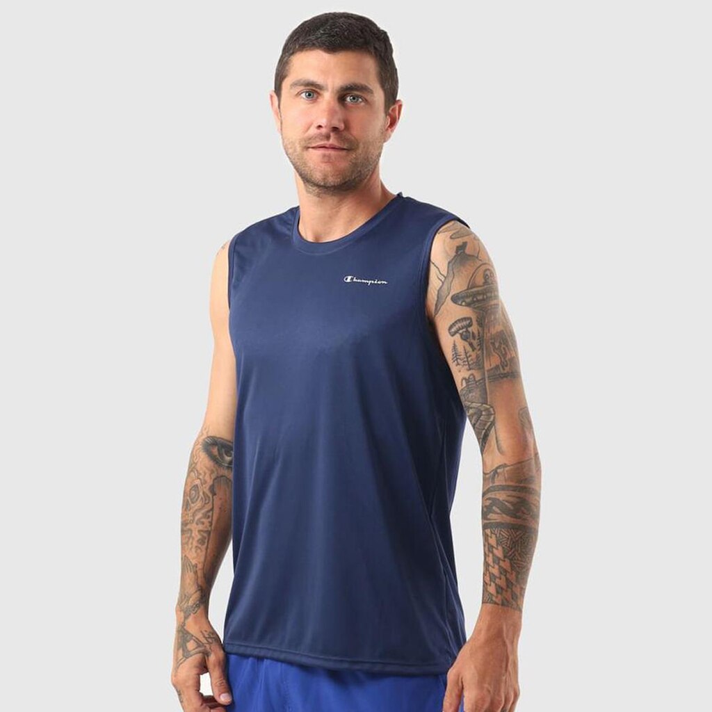 Regata Champion Muscle Dry Mini Script UV+ Masculina