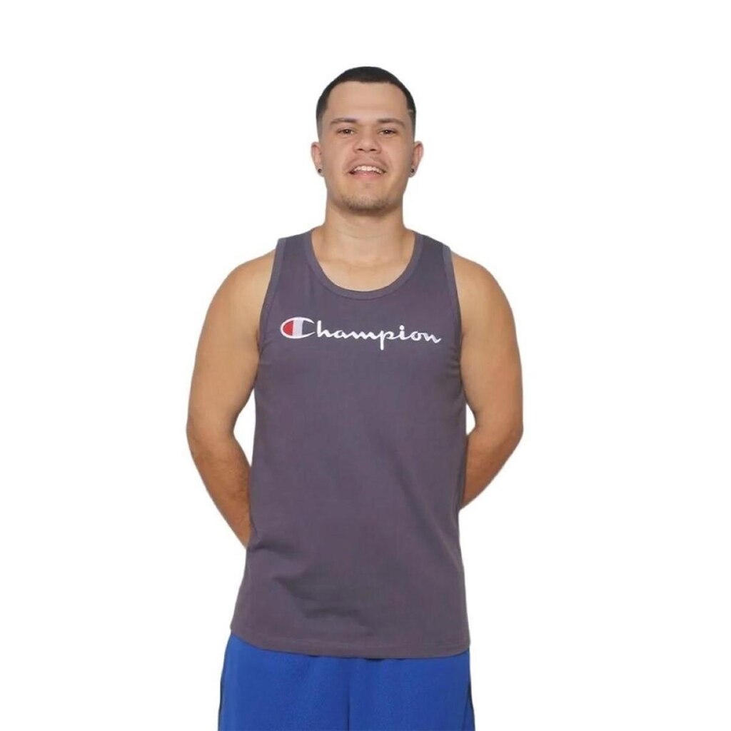 Regata Champion Script Bordado Masculina