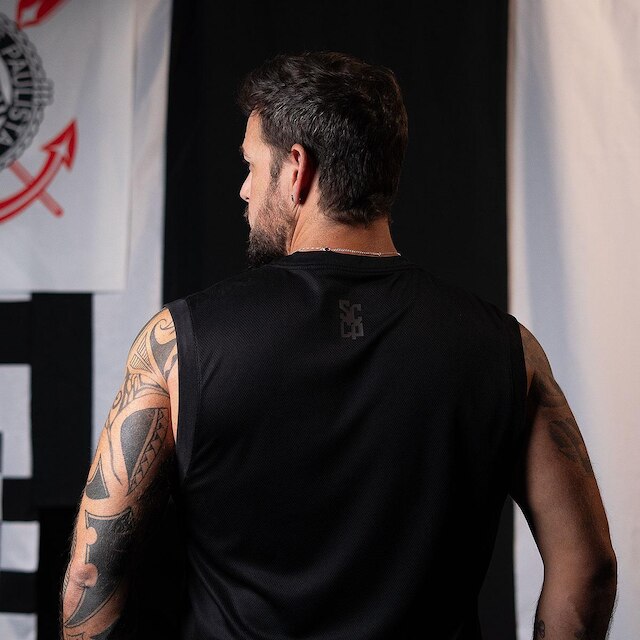 Regata Corinthians Black Street Masculina