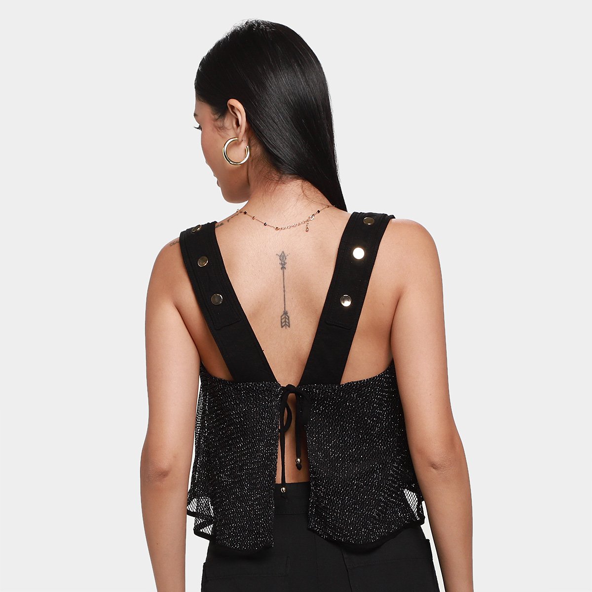 Regata Cropped All's Glamour Telada Feminina - 1