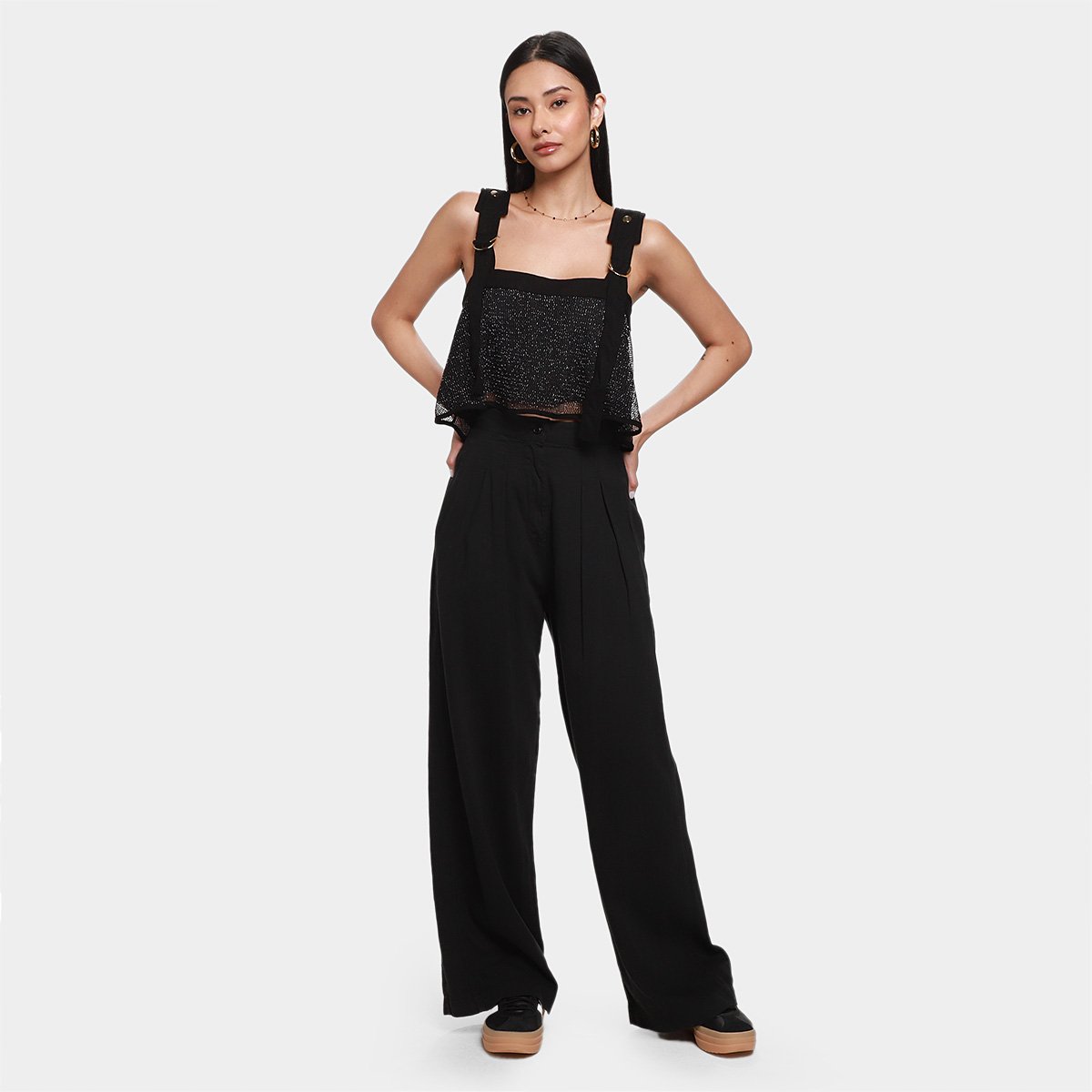 Regata Cropped All's Glamour Telada Feminina - 5