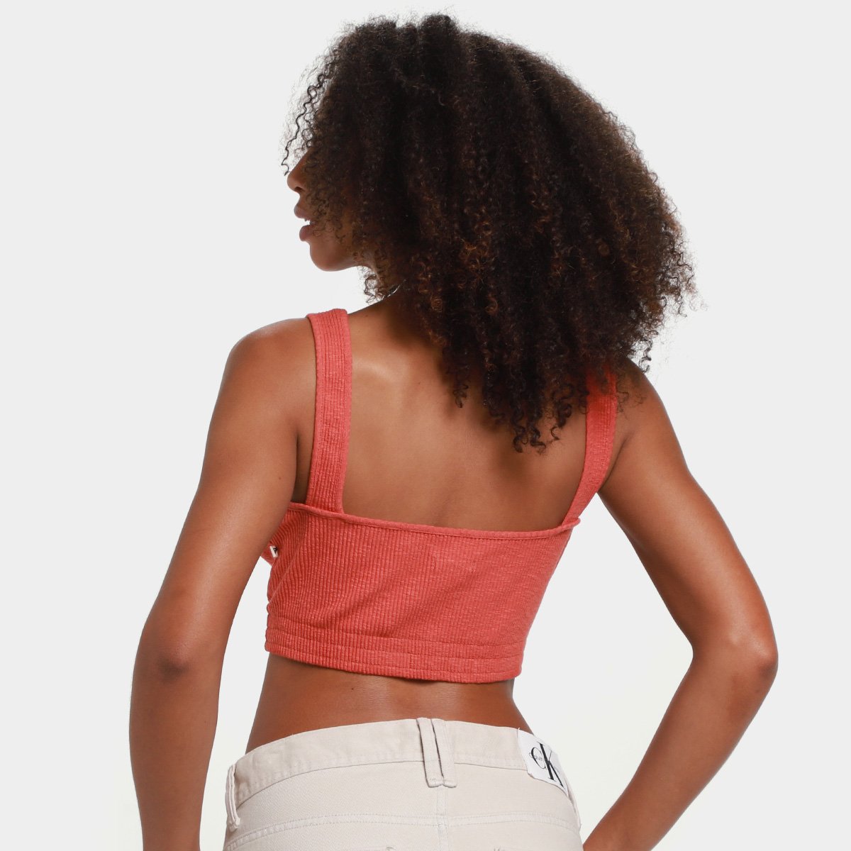 Regata Cropped Roxy Threes Company Feminina - 1