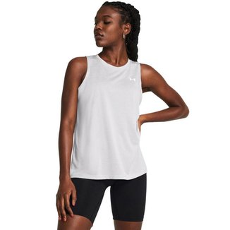 Regata de Treino Under Armour Tank Twist Feminina G Cinza