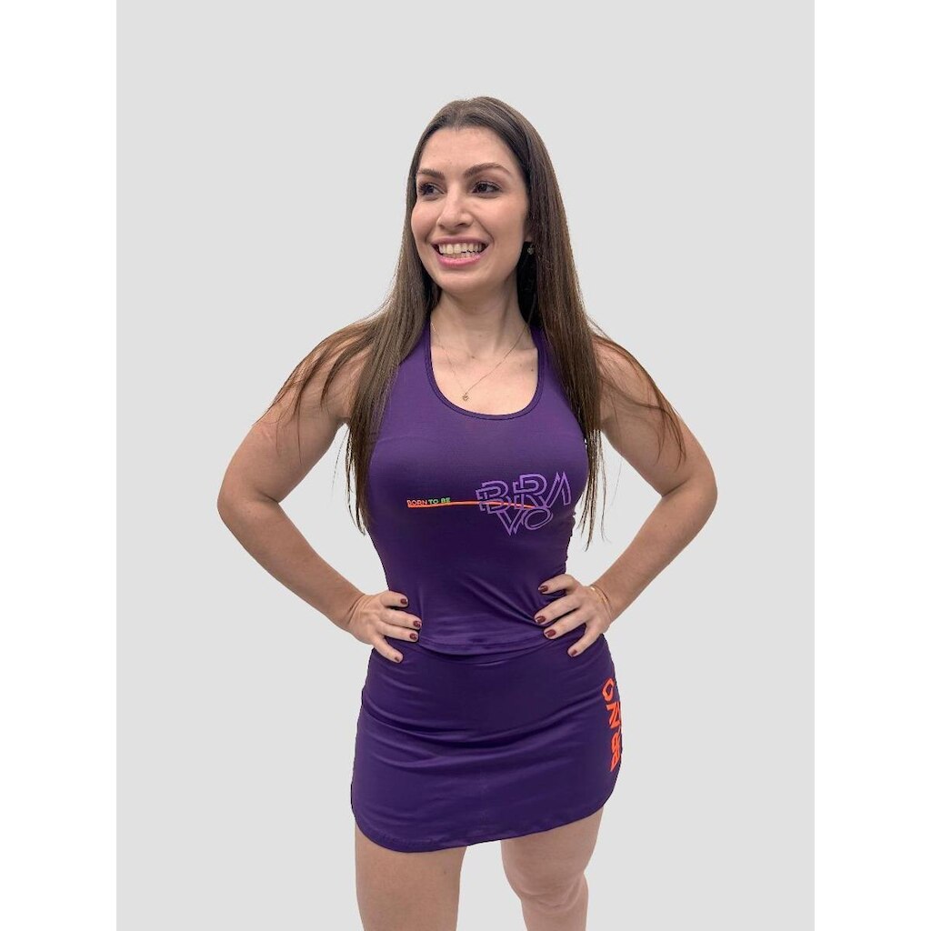 Regata Dry Cool Feminina Vector Roxa