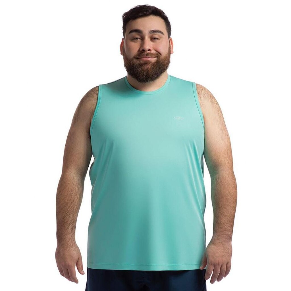 Regata Essential Olympikus Masculina Plus Size G2 Azul