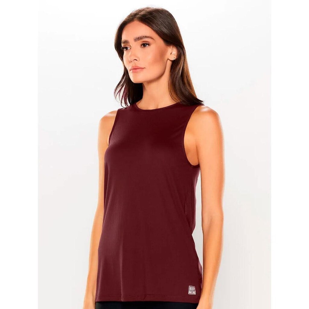 Regata Feminina Body For Sure Vazada Essentials
