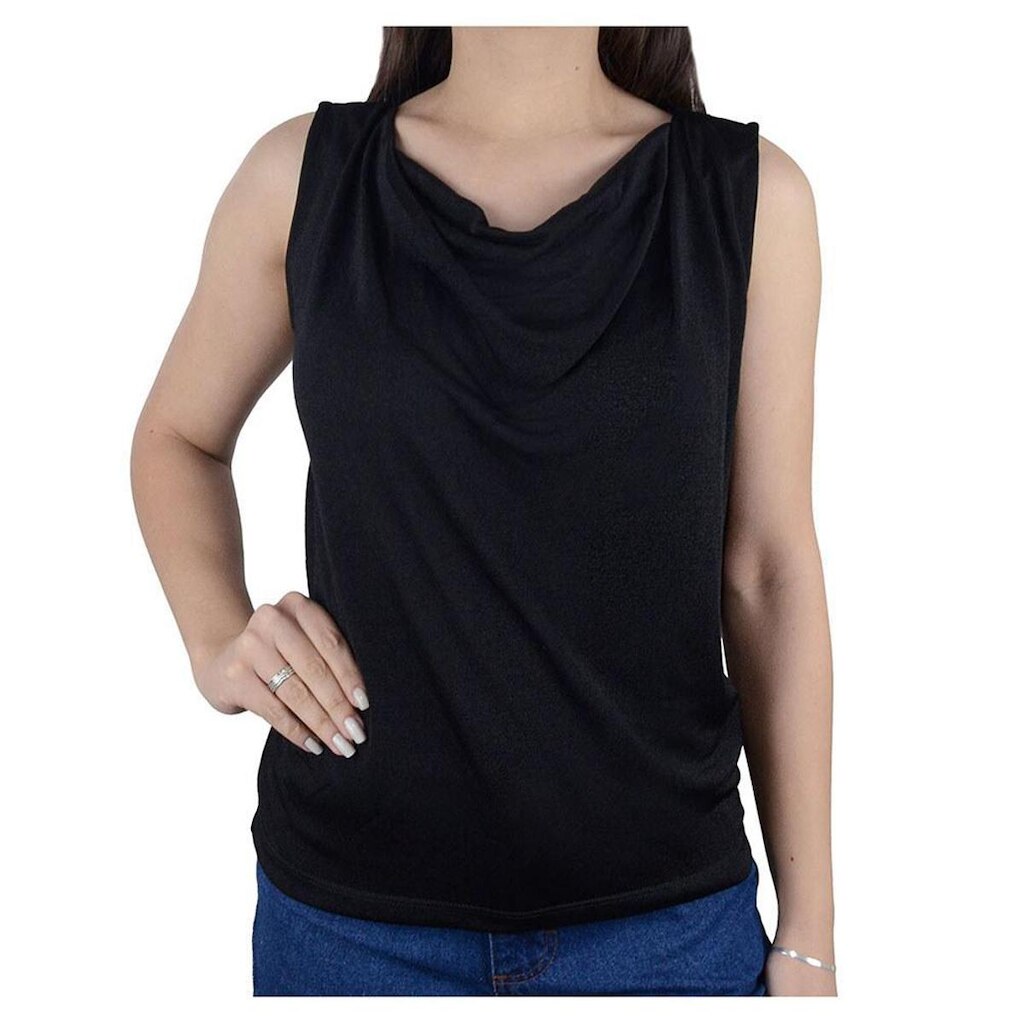 Regata Feminina Gireffe Preta - 62389