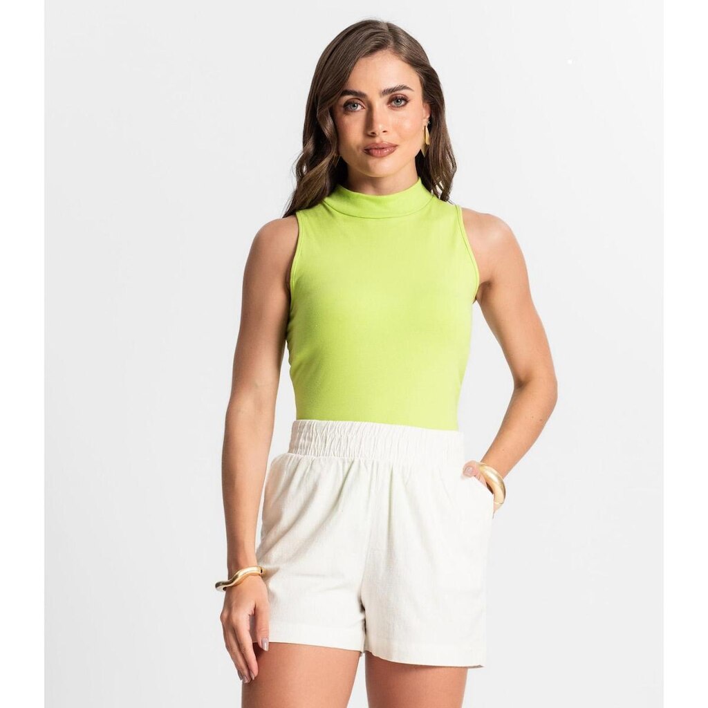 Regata Feminina Gola Alta Endless Verde