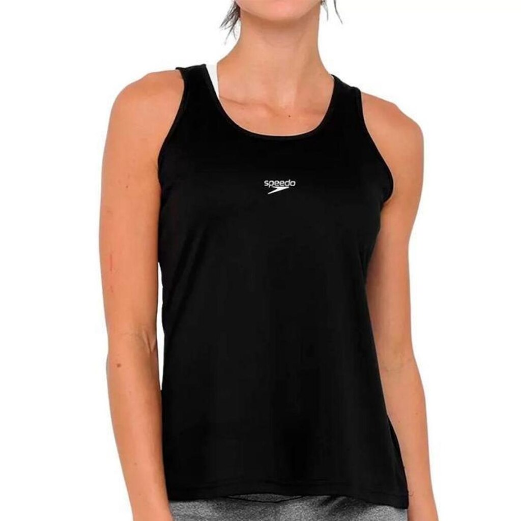 Regata Feminina Speedo Alongada Interlock
