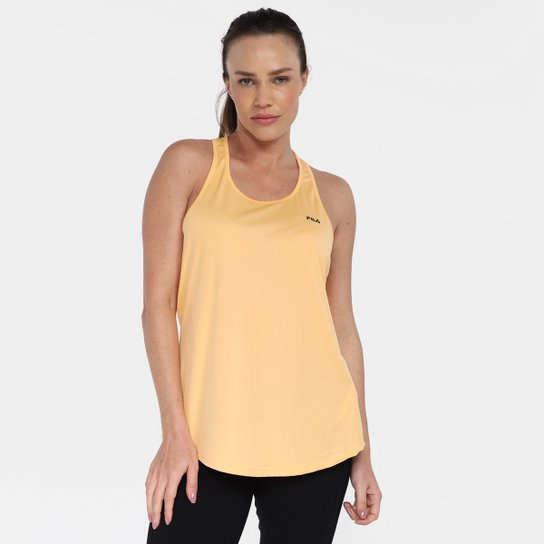 Regata Fila Basic Sports Feminina - Amarelo é ruim? Regata Fila Basic Sports Feminina - Amarelo é boa?