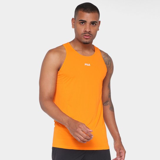 Regata Fila Bio Masculina - Laranja é ruim? Regata Fila Bio Masculina - Laranja é boa?