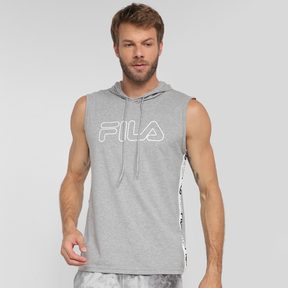 Regata Fila Letter C/ Capuz Masculina