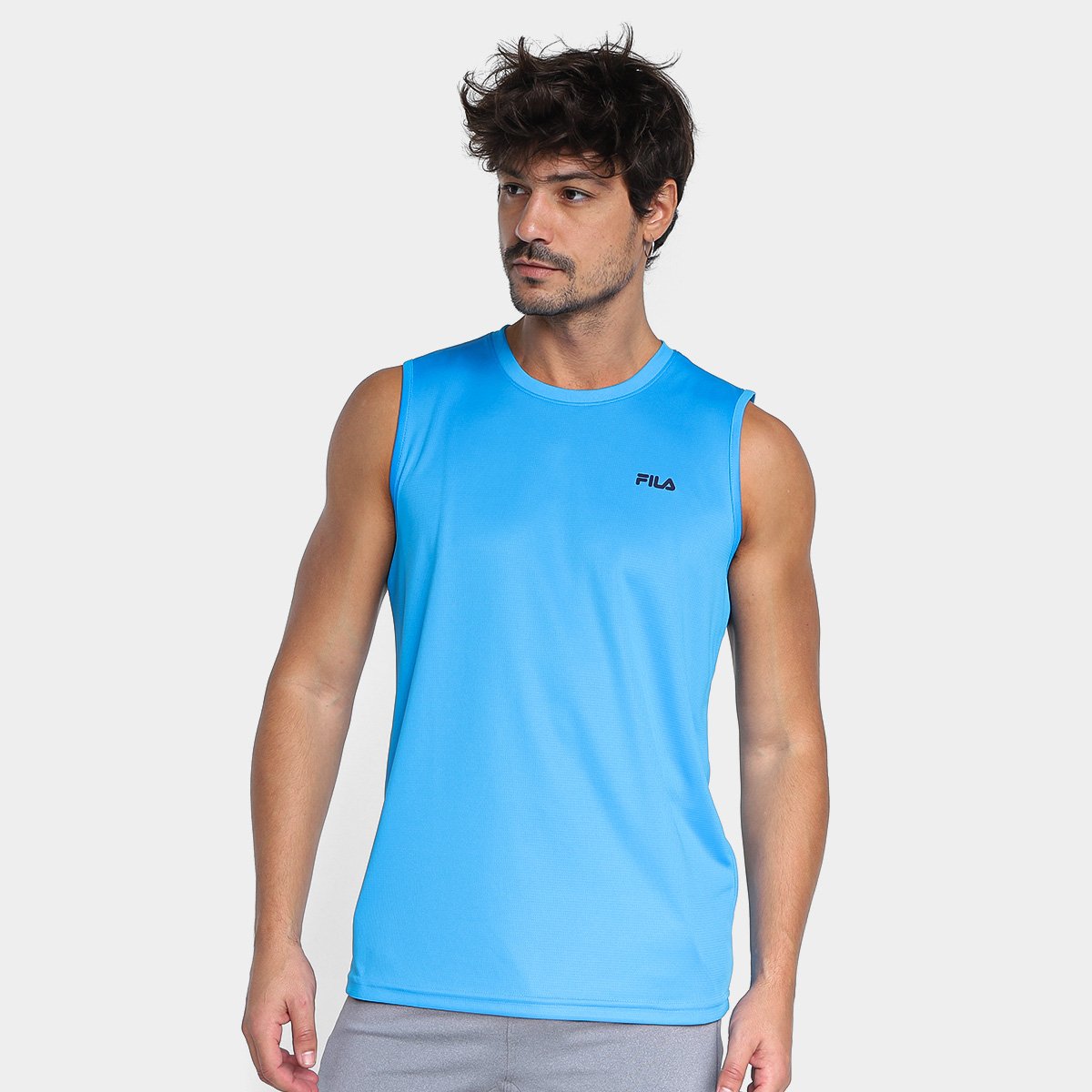 Regata Fila Myler Masculina Menor preço em Regata Fila Myler Masculina