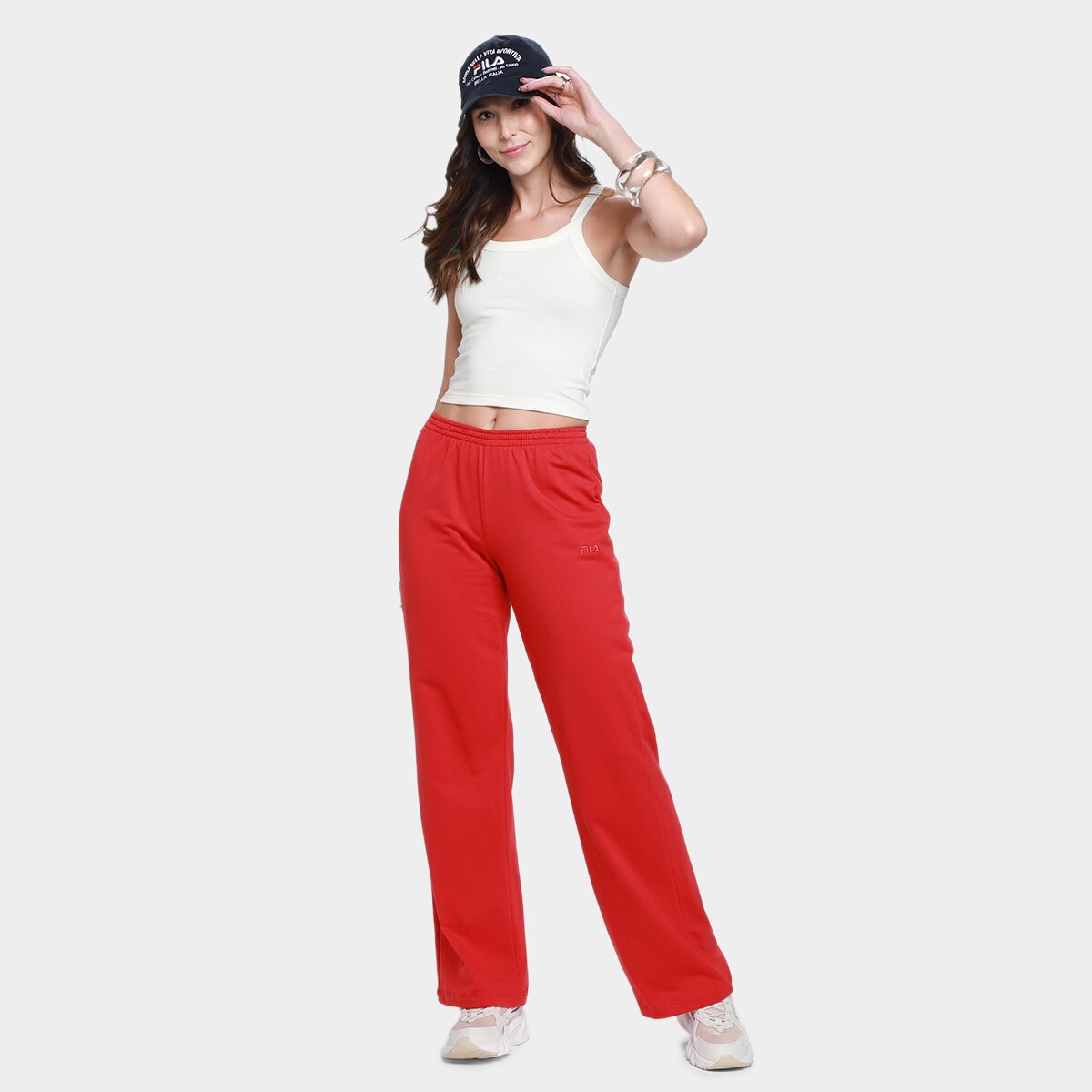 Regata Fila Ribbed Letter Feminina - 4