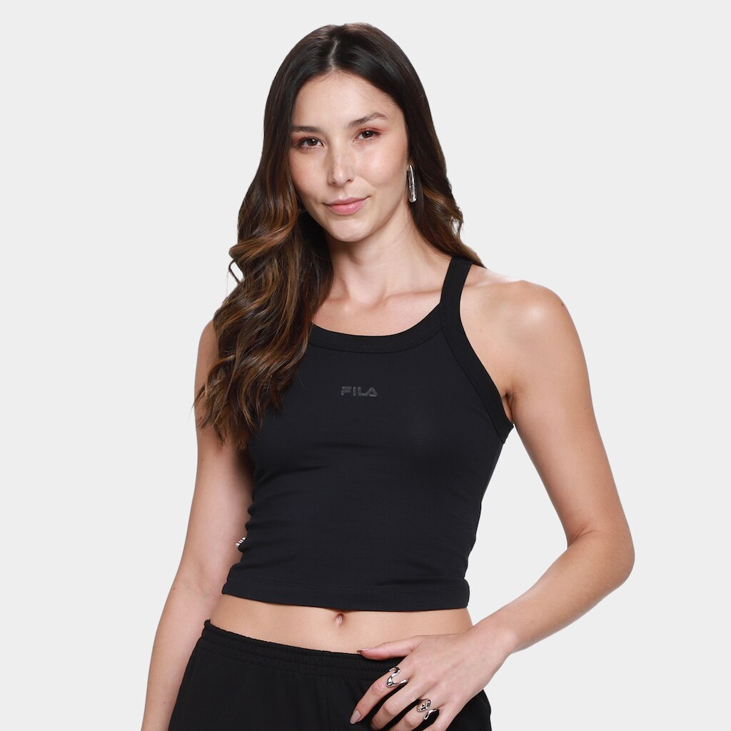 Regata Fila Ribbed Letter Feminina