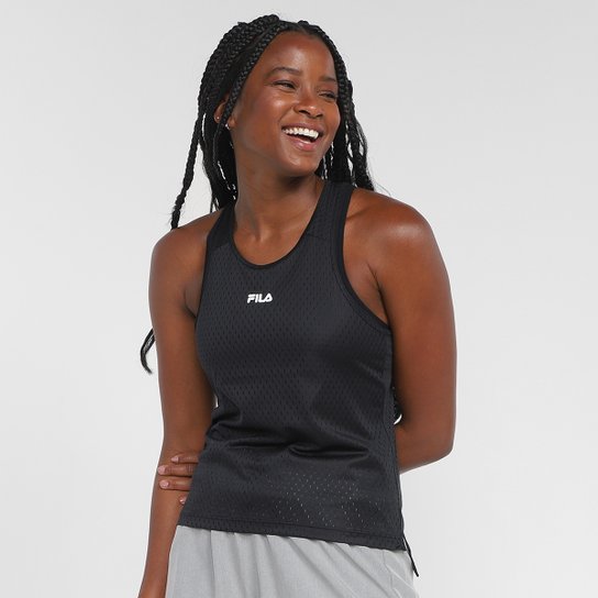 Regata Fila Touch II Feminina - Preto+Branco é ruim? Regata Fila Touch II Feminina - Preto+Branco é boa?