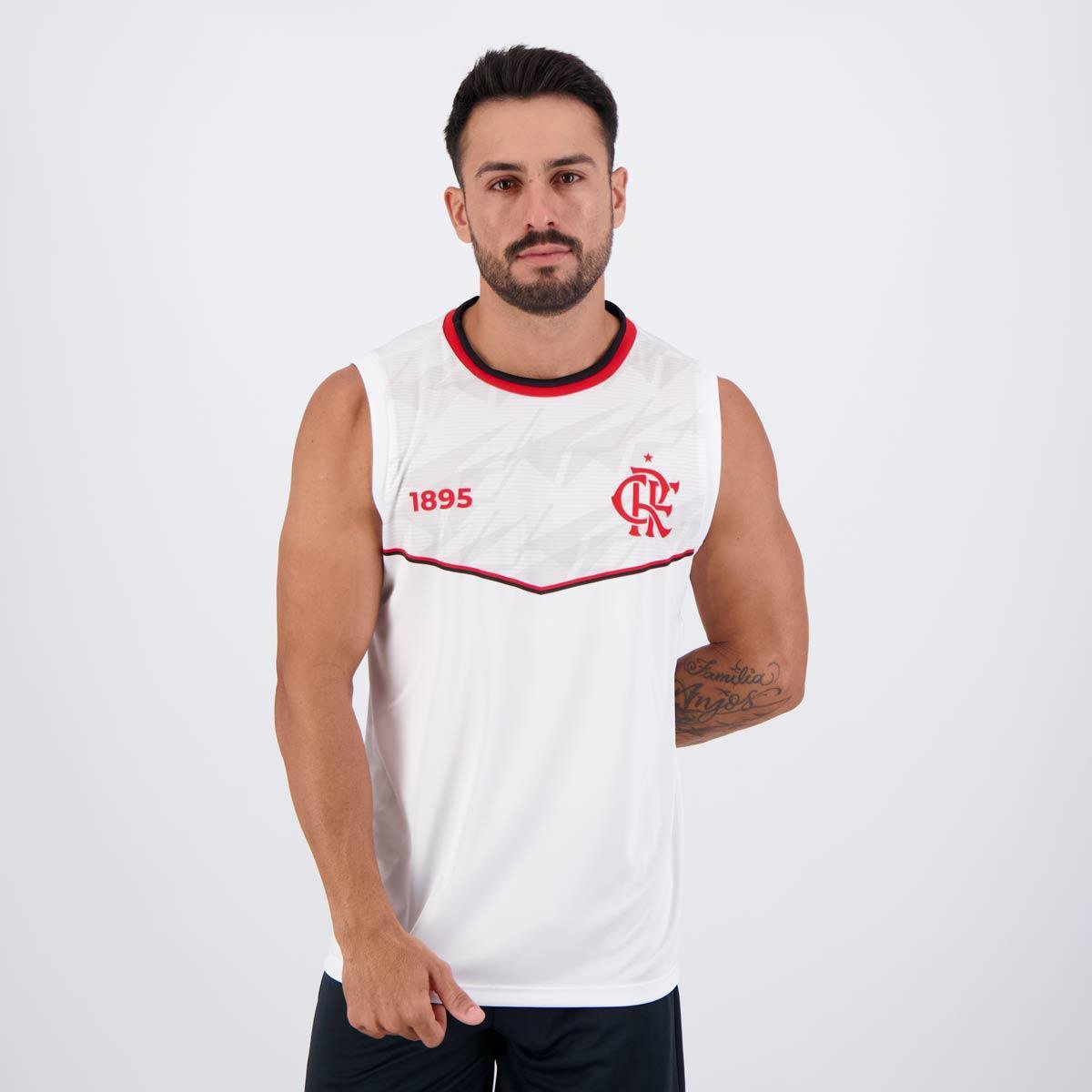 Regata Flamengo Braziline Opal Masculina Menor preço em Regata Flamengo Braziline Opal Masculina