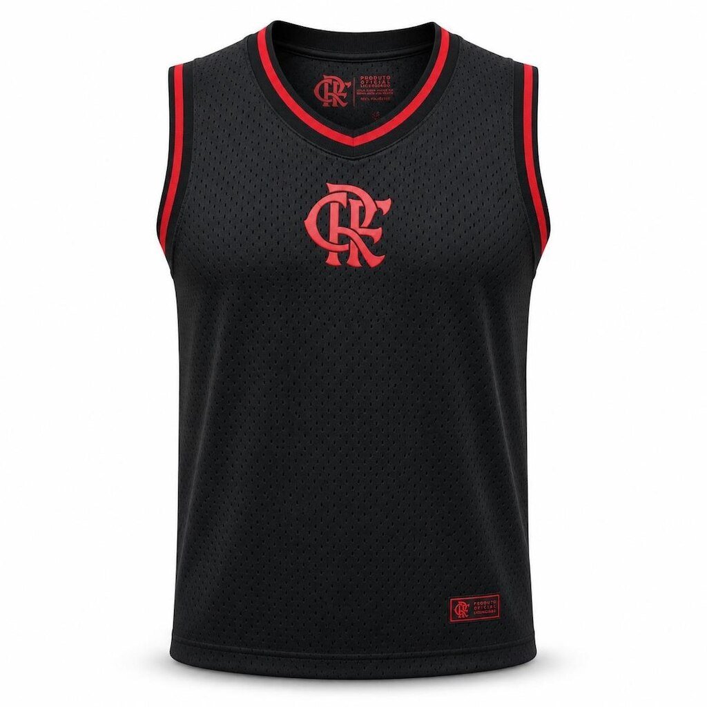 Regata Flamengo Dry Masculina Oficial