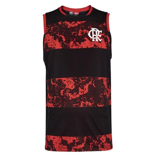 Regata Flamengo Provide Braziline Masculina - Preto Menor preço em Regata Flamengo Provide Braziline Masculina - Preto