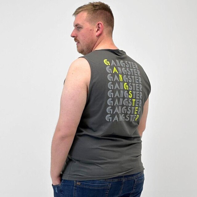 Regata Gangster Plus Size Masculina