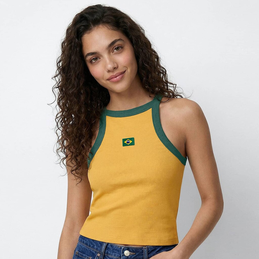 Regata Hering Brasil Feminina