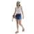 Regata Hering Canelada Com Linho Creme - Creme
