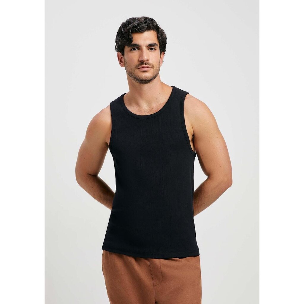 Regata Hering Em Ribana De Algodão Masculina