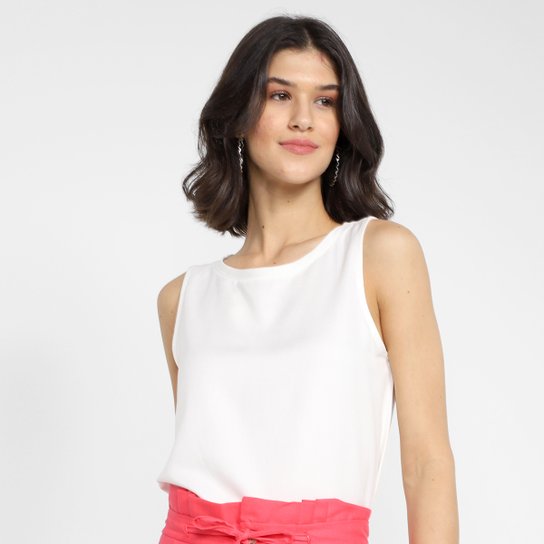 Regata Hering Lisa Feminina - Bege Menor preço em Regata Hering Lisa Feminina - Bege