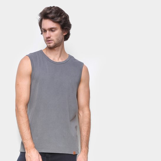 Regata Hering Regular Alças Largas Masculina - Chumbo é ruim? Regata Hering Regular Alças Largas Masculina - Chumbo é boa?