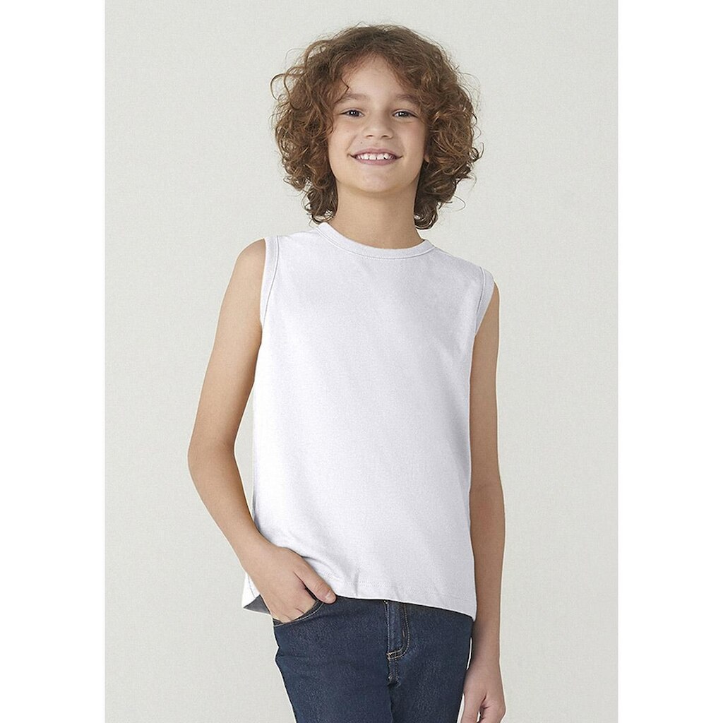 Regata Infantil Hering Modelagem Tradicional Masculina