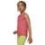 Regata Infantil Menina Bugbee Malha Dry Pink - Rosa