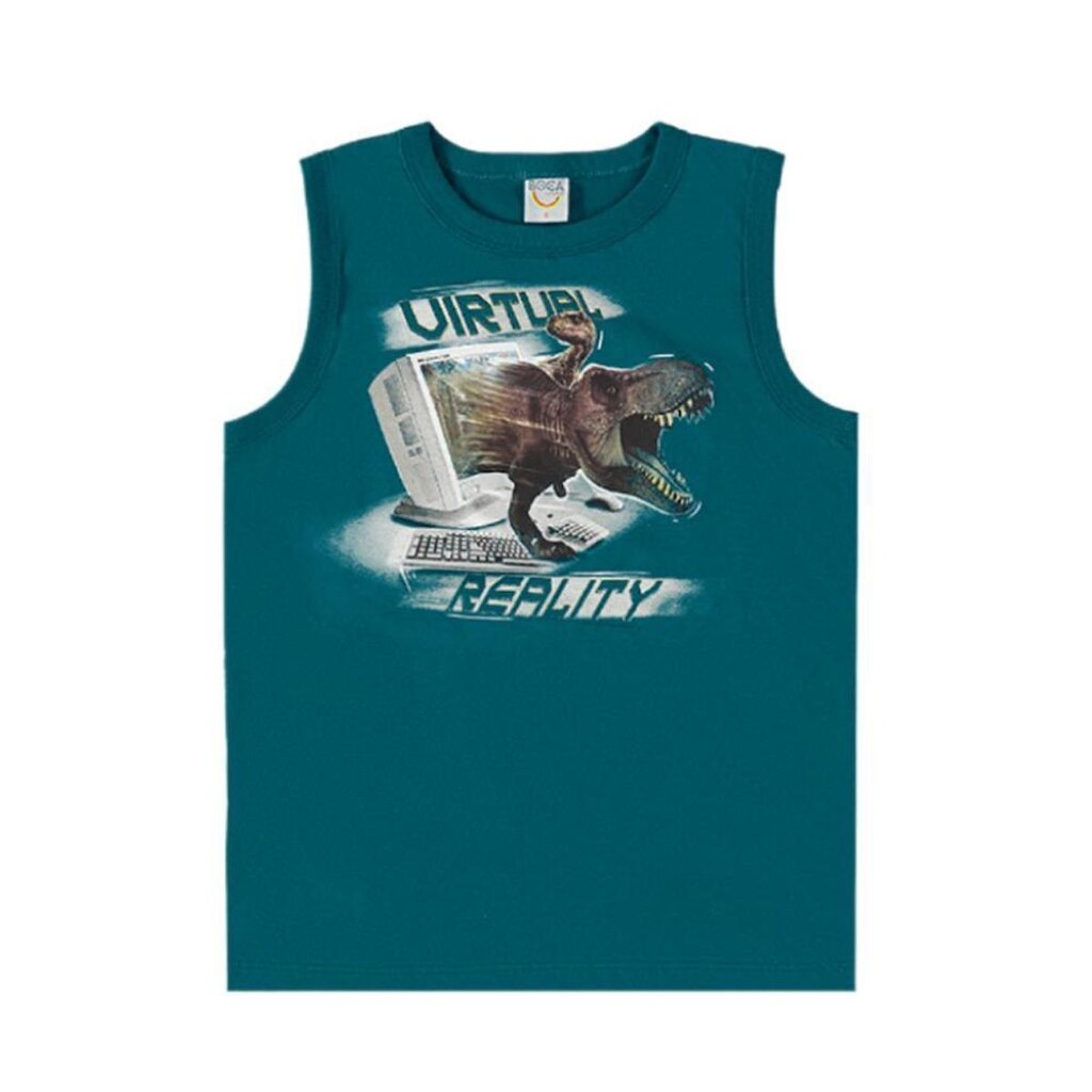 REGATA INFANTIL T-REX VIRTUAL REALITY VD BOCA GRANDE