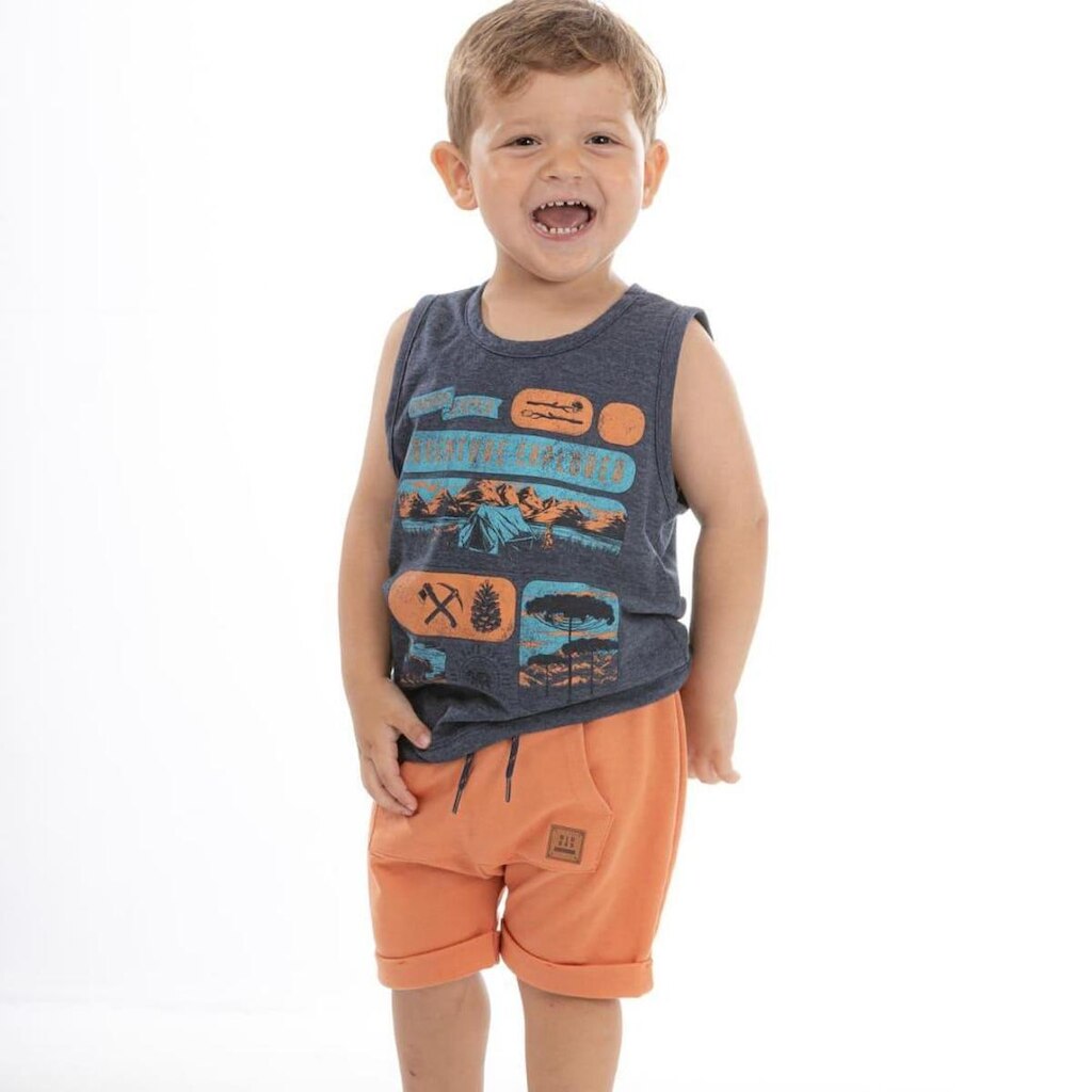 Regata Infantil Verão Explorer Tam 1 a 3 - Biogás